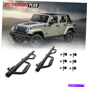 Nerf Bar 3 '' nerf�X�e�b�v�o�[2007-2018�̃����j���O�{�[�hJeep�����O���[JK Unlimited4-dr 3'' Nerf Step Bars Running Boards For 2007-2018 Jeep Wrangler JK Unlimited 4-Dr�y���s�A���i�z