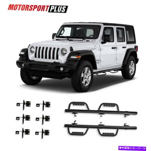 Nerf Bar 3 ''TChXebvNERFo[jO{[h2018-2021W[vO[JL 4hA 3'' Side Step Nerf Bar Running Boards For 2018-2021 Jeep Wrangler JL 4-Door