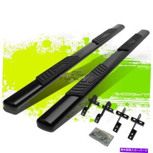 Nerf Bar 5 "F150�X�[�p�[�N���[�L���u�}�[�NLT 04-08�p�̑ȉ~�`�R�[�e�B���O�X�e�b�v�i�[�t�o�[�����j���O�{�[�h 5" Oval Coated Step Nerf Bar Running Board for F150 Super Crew Cab Mark LT 04-08