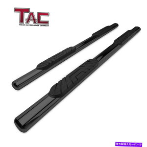 Nerf Bar 2007-2018̃W[vO[JK 4hA4 "ȉ~`̃TChXebvi[to[jO{[h For 2007-2018 Jeep Wrangler JK 4 Door 4" Oval Side Steps Nerf Bars Running Board
