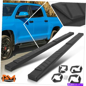 Nerf Bar 07-21 Tundra double/Crew Cab 5 �X�e�b�v�p�b�h�T�C�h�i�[�t�o�[�����j���O�{�[�h�u���b�N For 07-21 Tundra Double/Crew Cab 5 Step Pad Side Nerf Bar Running Boards Black�y���s�A���i�z