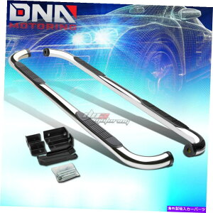 Nerf Bar 00-19Vo[h/VGGNXeNLuNSSXeX3 "TChXebvi[to[Lbg FOR 00-19 SILVERADO/SIERRA EXT CAB CHROME SS STAINLESS 3" SIDE STEP NERF BAR KIT