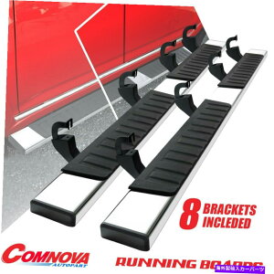 Nerf Bar 6 NERF�o�[�����j���O�{�[�h�X�e�b�v�{�[�h2007-2018 SILVERADO/SIERRA CREW CAB S/S 6 NERF BAR RUNNING BOARD STEP BOARD FOR 2007-2018 SILVERADO/SIERRA CREW CAB S/S�y���s�A���i�z