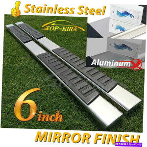 Nerf Bar 2021-2022 Ford F150 Super Crew Cab 6 Nerf Bar Side Step Running Board S/S H For 2021-2022 FORD F150 Super Crew Cab 6 Nerf Bar Side Step Running Board S/S H�y���s�A���i�z
