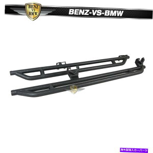 Nerf Bar tBbg07-18W[vO[JKIt[hTChXebvi[to[jO{[h2PCS Fits 07-18 Jeep Wrangler JK Off Road Side Steps Nerf Bars Running Boards 2PCS