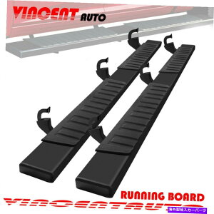 Nerf Bar tBbg07-18Voh/VG6 "jO{[h_uLuTChXebvi[to[blk h Fit 07-18 Silverado/Sierra 6" Running Boards Double Cab Side Step Nerf Bar BLK H