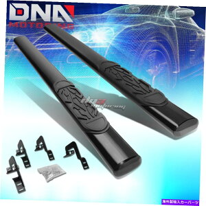 Nerf Bar 04-14 F150 REG/�W���L���u�}�C���h�X�`�[��6 �u���b�N�I�[�o���T�C�h�X�e�b�vNERF�o�[�L�b�g FOR 04-14 F150 REG/STANDARD CAB MILD STEEL 6 BLACK OVAL SIDE STEP NERF BAR KIT�y���s�A���i�z