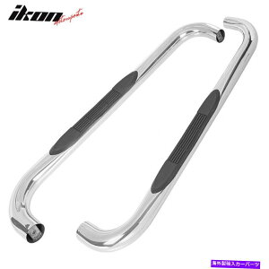 Nerf Bar 適合05-10ジープグランドチェロキー3インチラウンドランニングボードサイドステップネルフバー Fits 05-10 Jeep Grand Cherokee 3Inch Round Running Board Side Step Nerf Bar