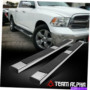 Nerf Bar tBbg2009-2022 RAM 2500 [ext/Quad Cab] ChromeXeX4.75 "tbg{[hNERFo[ Fits 2009-2022 Ram 2500[EXT/QUAD CAB]Chrome Stainless 4.75" Flat Board Nerf Bar
