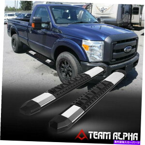 Nerf Bar 1999-2016 F250/F350/F450 [�W���L���u] Chrome 5 NERF�o�[���o�X�e�b�v�{�[�h Fits 1999-2016 F250/F350/F450[STANDARD CAB]Chrome 5Nerf Bar Extruded Step Board�y���s�A���i�z