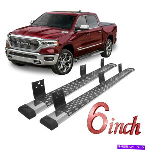 Nerf Bar 2PCS 6 �T�C�h�X�e�b�v�o�[NERF�����j���O�{�[�h2009-2016 Dodge Ram 1500�N�A�b�h�L���u 2Pcs 6 Side Step Bar Nerf Running Board for 2009-2016 Dodge Ram 1500 Quad Cab�y���s�A���i�z