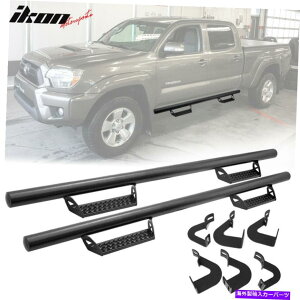 Nerf Bar tBbg05-21g^^R}_uLuBCTX^CTChXebvo[ Fits 05-21 Toyota Tacoma Double Cab BCT Style Side Step Bars