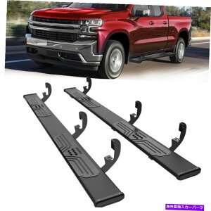 Nerf Bar 19-22Vo[hVG1500N[LuTChXebvi[to[̃I[hjO{[h OEDRO Running Boards for 19-22 Silverado Sierra 1500 Crew Cab Side Step Nerf Bar