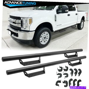 Nerf Bar 17-22 FORD F-250 SuperDuty SuperCrew Cab BCT Style 83inchランニングボード Fits 17-22 Ford F-250 Superduty SuperCrew Cab BCT Style 83inch Running Boards
