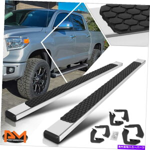 Nerf Bar 07-21 Tundra double/Crew Cab 5 "njJXebvtbgi[to[jO{[h For 07-21 Tundra Double/Crew Cab 5" Honeycomb Step Flat Nerf Bar Running Boards