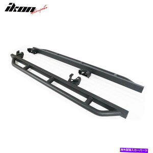 Nerf Bar tBbg07-18W[vO[JK4DReNX`A[}[TChXebvi[to[jO{[h Fits 07-18 Jeep Wrangler JK 4Dr Textured Armor Side Step Nerf Bar Running Board