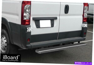 Nerf Bar 5 "シルバーiboardリアステップフィット14-22ラムプロマスター 5" Silver iBoard Rear Step Fit 14-22 Ram ProMaster