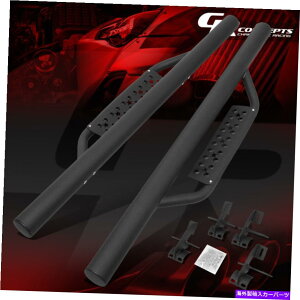 Nerf Bar yA3 "Eh`[uhbvTChXebvrunnng 2007-2018O[/JK 2DR̃{[h PAIR 3" ROUND TUBE DROP SIDE STEP RUNNNG BOARDS FOR 2007-2018 WRANGLER/JK 2DR