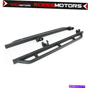 Nerf Bar tBbg07-18W[vO[JK 4hATChXebvA[}[i[to[jO{[h Fits 07-18 Jeep Wrangler JK 4 Door Side Step Armor Nerf Bars Running Boards