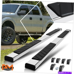 Nerf Bar 99-16 F250-550�X�[�p�[�f���[�e�B�N���[�L���u5 �p�b�h�T�C�h�X�e�b�v�i�[�t�o�[�����j���O�{�[�h For 99-16 F250-550 Super Duty Crew Cab 5 Pad Side Step Nerf Bar Running Board�y���s�A���i�z