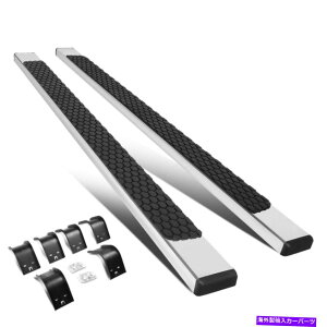 Nerf Bar 2PCS 2009-2021�����g���b�N�̃����j���O�{�[�h1500�N���[�L���u 2PCS STAINLESS NERF STEP BAR RUNNING BOARD FOR 2009-2021 RAM TRUCK 1500 CREW CAB�y���s�A���i�z