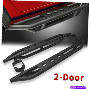 Nerf Bar 07-18pW[vO[JK 2hATChXebvA[}[i[to[K[hjO{[h For 07-18 Jeep Wrangler JK 2-Door Side Step Armor Nerf Bars Guard Running Boards