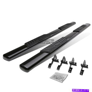 Nerf Bar �t�B�b�g04-08 Ford F150 Ext/Super Cab 5 �u���b�N�I�[�o���T�C�h�X�e�b�v�i�[�t�o�[�����j���O�{�[�h Fit 04-08 Ford F150 Ext/Super Cab 5 Black Oval Side Step Nerf Bar Running Board�y���s�A���i�z