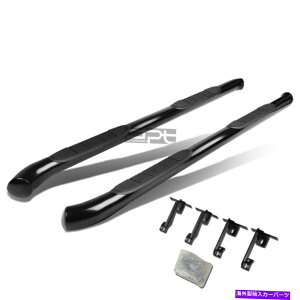 Nerf Bar �t�B�b�g11-20�_�b�W�f�������S�u���b�N�J�[�{���X�`�[��3 �T�C�h�X�e�b�v�i�[�t�o�[�����j���O�{�[�h Fit 11-20 Dodge Durango Black Carbon Steel 3 Side Step Nerf Bar Running Board�y���s�A���i�z