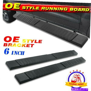 Nerf Bar 07-21g^chN[}bNX6 "lto[TChXebvjO{[hHubN For 07-21 Toyota Tundra Crew Max 6" Nerf Bar Side Step Running Board H Black