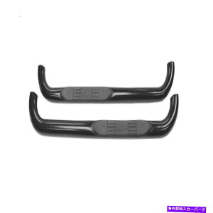 Nerf Bar EFXeB23-3925 EV[Y3 "tH[hF-150RegBCab̊ۂubNi[tXebvo[ Westin 23-3925 E-Series 3" Round Black Nerf Step Bar for Ford F-150 Reg. Cab