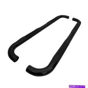 Nerf Bar 2019�N�V���o���[�h�V�G��1500�_�u���L���u�s�b�N�A�b�vS/S 3 ���E���h�T�C�h�X�e�b�v�i�[�t�o�[ For 2019 Silverado Sierra 1500 Double Cab Pickup S/S 3 Round Side Step Nerf Bar�y���s�A���i�z