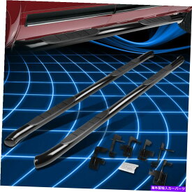 Nerf Bar 19-20 RAM 1500拡張/クアッドキャブ3 "ブラックスチールナーフステップバーランニングボード For 19-20 Ram 1500 Extended/Quad Cab 3" Black Steel Nerf Step Bar Running Boards