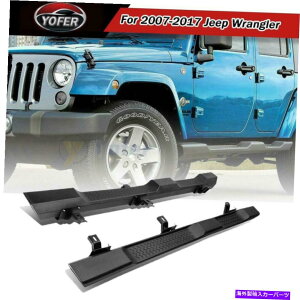 Nerf Bar 2007N2017ÑW[vO[JK Unlimited4dr̃TChXebv{[hNERFo[ Side Step Running Board Nerf Bars For 2007-2017 Jeep Wrangler JK Unlimited 4Dr