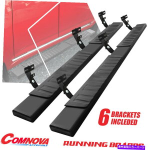 Nerf Bar 6 �����j���O�{�[�h�o�[�T�C�h�X�e�b�v�s�b�N�A�b�v09-18�_�b�W����1500�N�A�b�h�L���u�u���b�N 6 Running Boards Bar Side Step Pickup For 09-18 Dodge Ram 1500 Quad Cab Black�y���s�A���i�z
