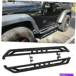 Nerf Bar 2 xA[}[TChXebvi[to[jO{[h2 "07-18W[vO[JKpX`[ 2 x Armor Side Step Nerf Bars Running Boards 2" Steel for 07-18 Jeep Wrangler JK