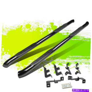 Nerf Bar 3 ���E���h�`���[�u�R�[�e�B���O�T�C�h�X�e�b�v�o�[�����j���O�{�[�hL+R�����O���[JL 4-DR 18-20 3 Round Tube Coated Side Step Bar Running Boards L+R for Wrangler JL 4-Dr 18-20�y���s�A���i�z