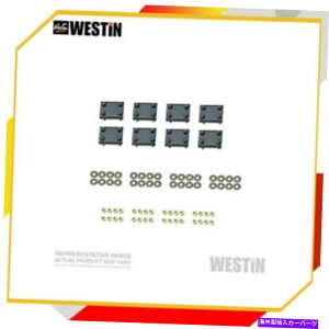 Nerf Bar EFXeB22-2015v~AI[oi[tXebvo[}EgLbgbJ[}Eg_uLu Westin 22-2015 Premier Oval Nerf Step Bar Mount Kit Rocker Mount For Double Cab