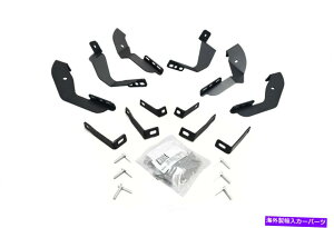 Nerf Bar Xebvi[to[}EgLbgfB[[AN[LusbNAbvGO RHINO 6840435 Step Nerf Bar Mount Kit-DIESEL, Crew Cab Pickup Go Rhino 6840435