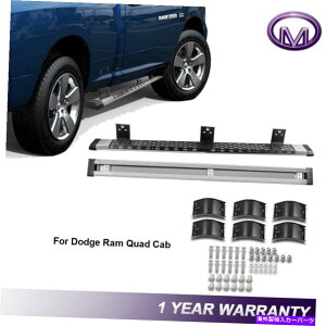 Nerf Bar 2PCS 6 �T�C�h�X�e�b�v�o�[NERF�����j���O�{�[�h2009-2016 Dodge Ram 1500�N�A�b�h�L���u 2PCS 6 Side Step Bar Nerf Running Board for 2009-2016 Dodge Ram 1500 Quad Cab�y���s�A���i�z