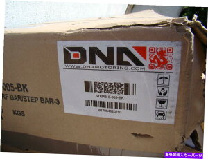 Nerf Bar DNA MotoringStepB-3-005-BK�X�e�����X�|3 �T�C�h�X�e�b�v�i�[�t�o�[�����j���O�{�[�h Dna Motoring STEPB-3-005-BK Stainless Steel 3 Side Step Nerf Bar Running Board�y���s�A���i�z