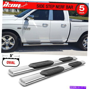 Nerf Bar �t�B�b�g15-22�t�H�[�hF150�X�[�p�[�N���[�L���u5 �ȉ~�`�̃X�e�����X�T�C�h�X�e�b�v�����j���O�{�[�h Fits 15-22 Ford F150 Super Crew Cab 5 Oval Stainless Side Steps Running Boards�y���s�A���i�z