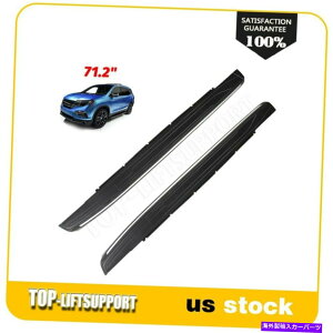 Nerf Bar yATChXebvz_pCbg2016-2021 2018p̃{[hsĂA~jEi[to[ Pair Side Steps Running Boards Aluminum Nerf Bars For Honda Pilot 2016-2021 2018