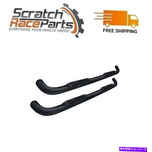 Nerf Bar PROMAXX AUTOMOTIVE 3 ''ubNEhi[to[11147BtBbg99-16Vo[h/VG ProMaxx Automotive 3'' Black Round Nerf Bars 11147B Fits 99-16 Silverado/Sierra