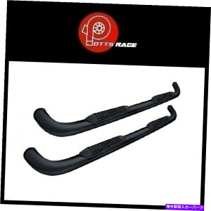Nerf Bar PROMAXX AUTOMOTIVE 2DRS 3 '' ProMaxx Automotive 2DRS 3'' For 07-17 Jeep Wrangler WTW Black Round Nerf Bars
