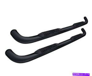 Nerf Bar Promaxx Automotive 3 '' wtw 07-17 Jeep Wrangler 2drs for 07-17�p�̃u���b�N���E���h�i�[�t�o�[ ProMaxx Automotive 3'' WTW Black Round Nerf Bars For 07-17 Jeep Wrangler 2DRS