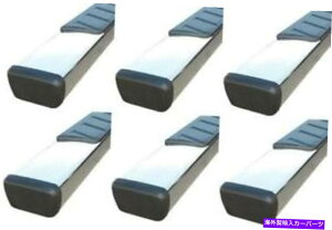 Nerf Bar TrailFX G9025Blto[GhLbvTFX 4 "`TChXebv10pbN TrailFX G9025B Nerf Bar End Cap TFX 4" Trapezoid Side Steps 10 PACK