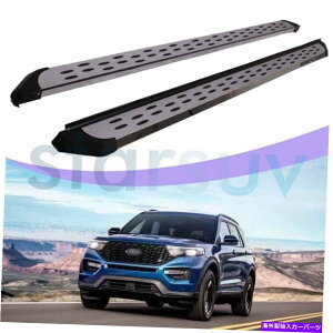 Nerf Bar tH[hGNXv[[2020-2022jO{[hNERFo[veN^[K[h̃TChXebv Side Step for Ford Explorer 2020 - 2022 Running Board Nerf Bar Protector Guard