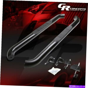 Nerf Bar �y�A3 ��|�X�e�b�v�o�[�����j���O�{�[�h�L�b�g2007-2018 Jeep Wrangler 2DR PAIR 3 MILD STEEL STEP BAR RUNNING BOARD KIT FOR 2007-2018 JEEP WRANGLER 2DR�y���s�A���i�z