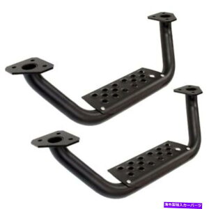 Nerf Bar I[v{bNXD6410000T GO RHINOTChXebvVFr[gbNF150 F250 F350̃yA Open Box D6410000T Go Rhino Side Steps Pair For Chevy Ram Truck F150 F250 F350