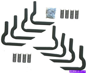 Nerf Bar 14700 Rampage 14700�T�C�h�o�[�}�E���g�u���P�b�g�ɓK������04 06�c���h�� 14700 Rampage 14700 Side Bar Mounting Brackets Fits 04 06 Tundra